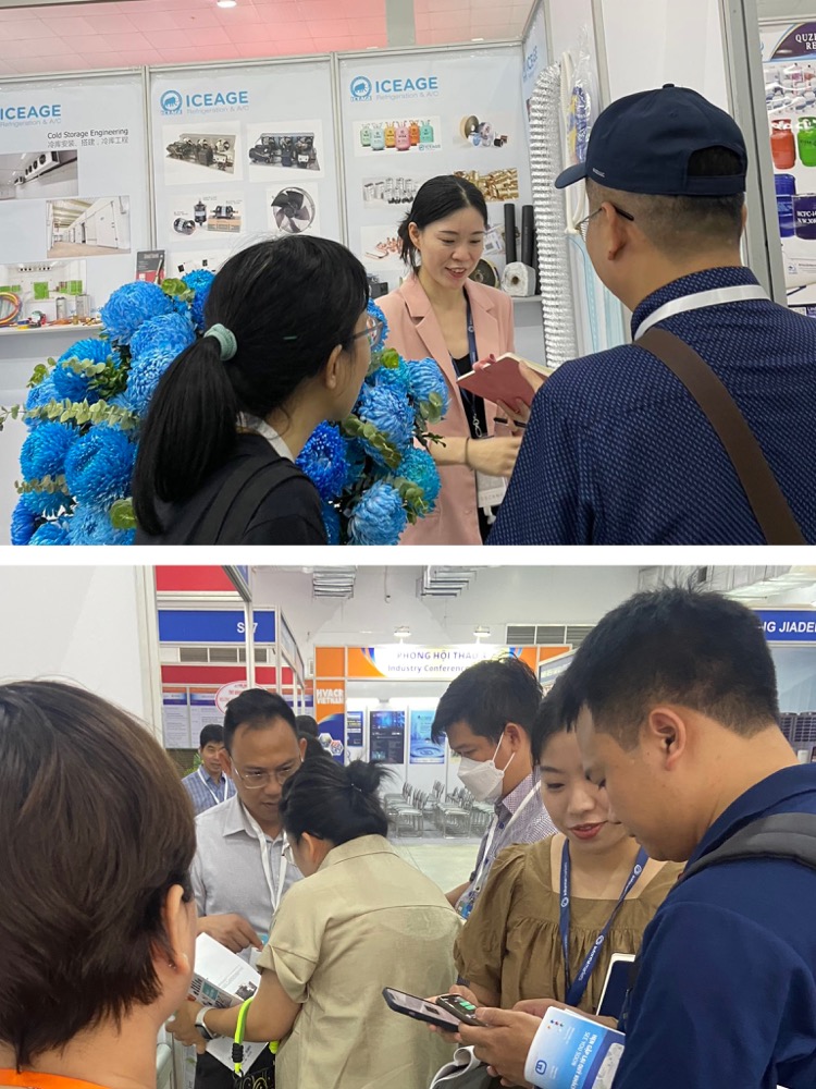 Haiding at HVACR Vietnam